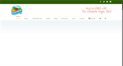Desktop Screenshot of mucusfreelife.com